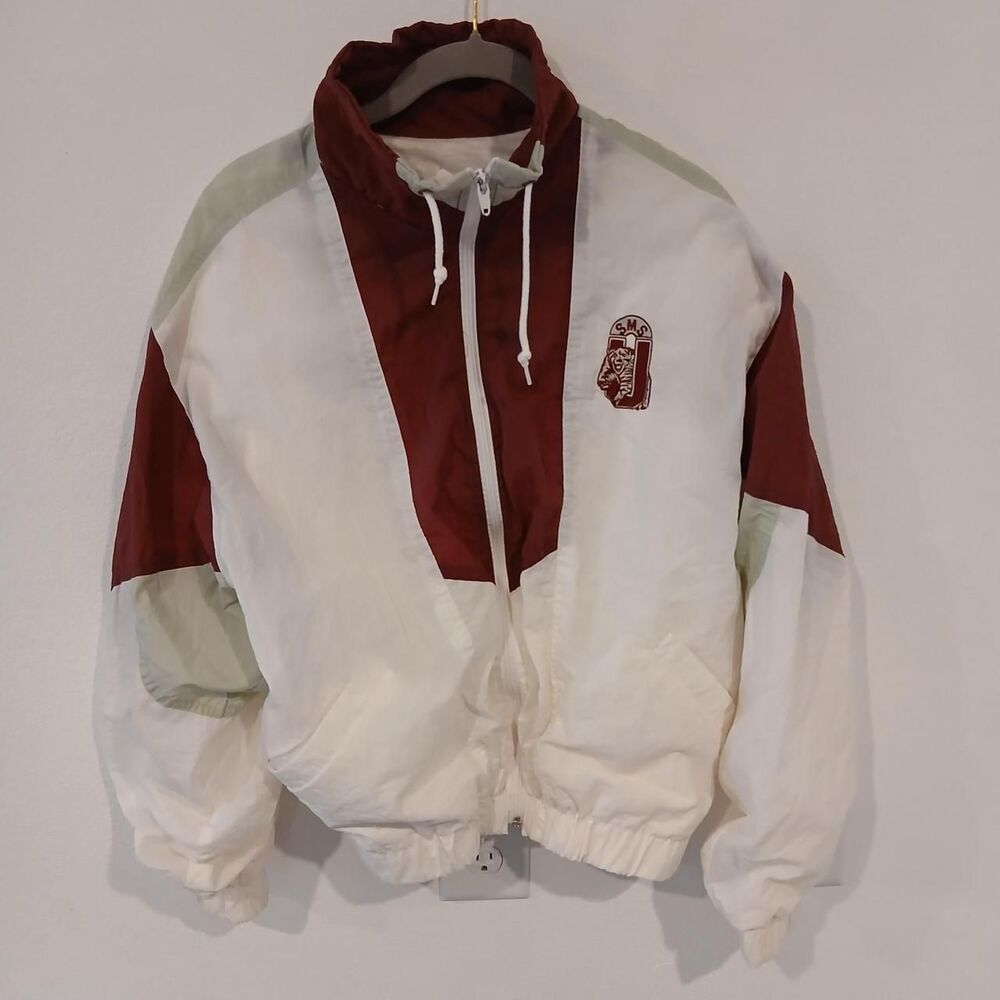 VIntage SMSU Windbreaker Jacket Size M 90s Y2K Missouri State